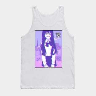 Aesthetic Japanese Girl 17 v3 Tank Top